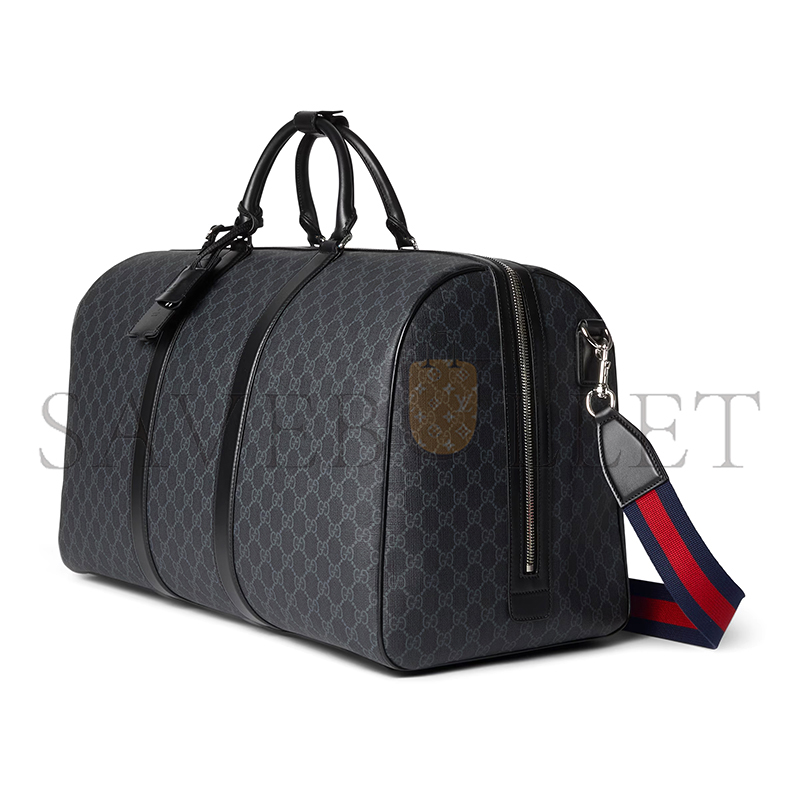 GUCCI GG BLACK LARGE DUFFLE BAG 792075 (52*33*28cm) GUCCI GG BLACK LARGE DUFFLE BAG 792075 (52*33*28cm)